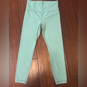 Athleta Dusty Jade Green Ultra High Rise Elation 7/8 Leggings - Small